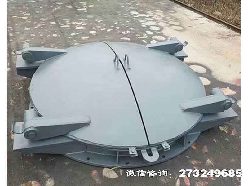 雁峰钢制圆形拍门