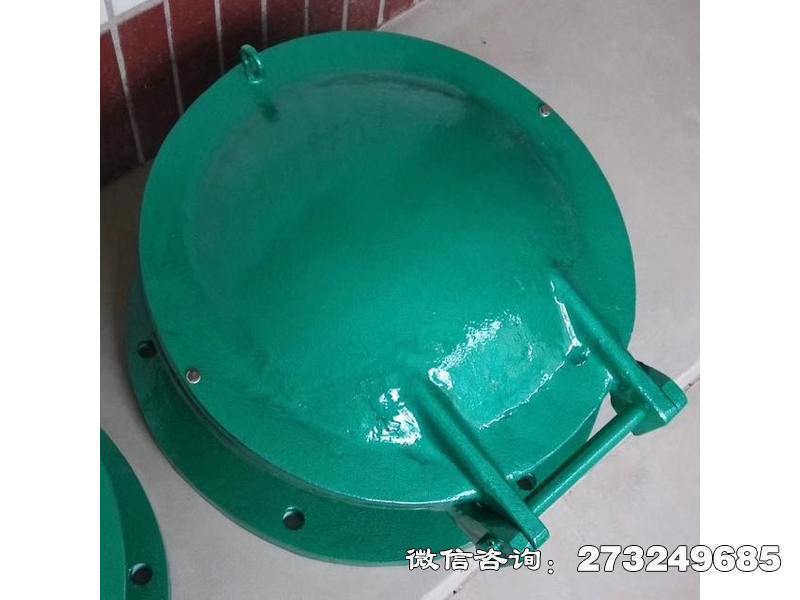 雁峰铸铁圆形拍门
