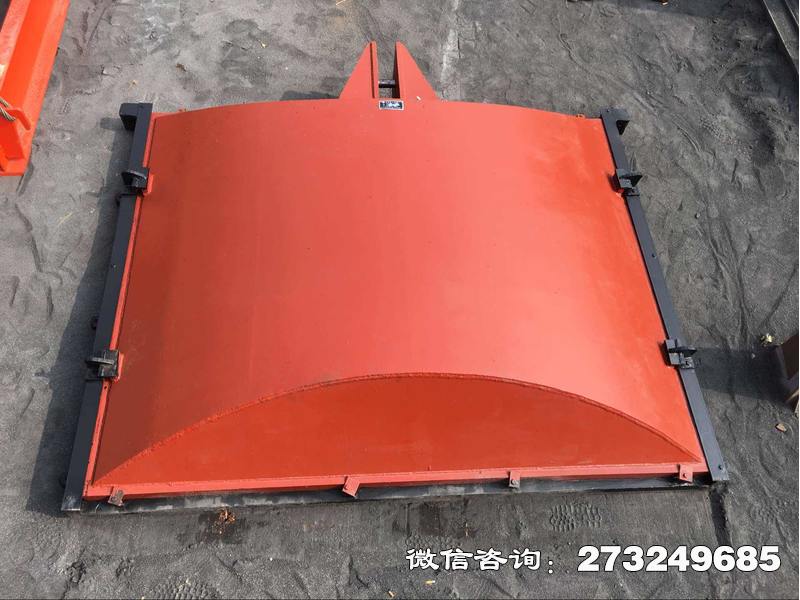 广阳弧形铸铁拍门