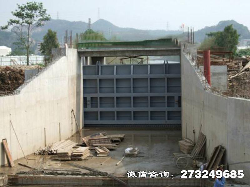 雁峰水坝止水闸门