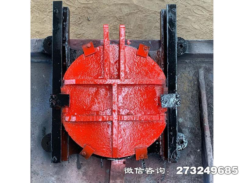 同江手电两用铸铁镶铜圆闸门