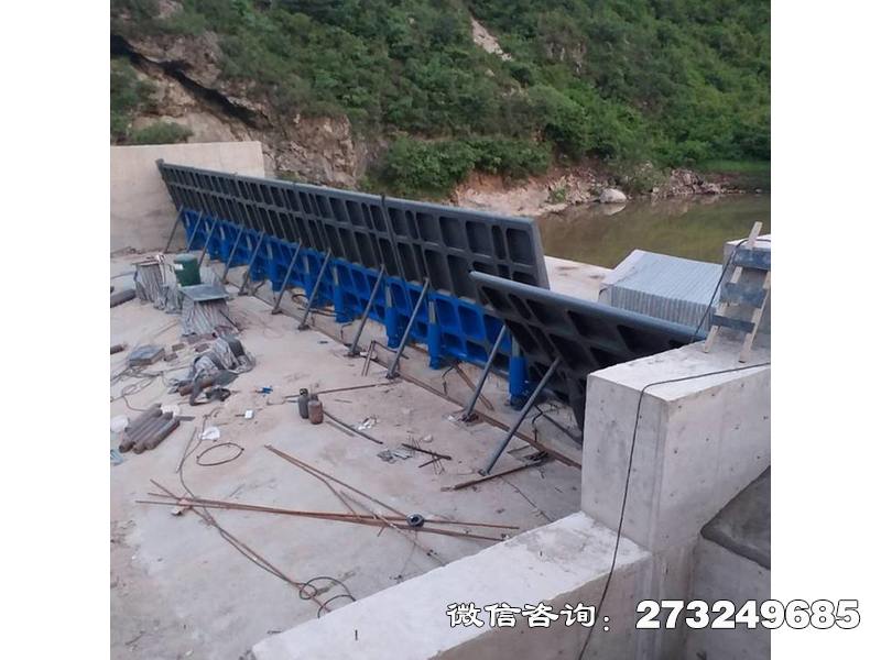 雁峰活动拦水液压钢坝